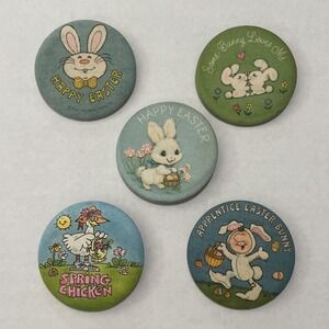 Hallmark 1979 - 1981 Easter Vintage Collectible Pins‎